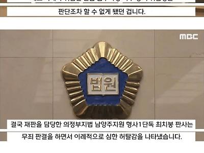 음주운전 무죄 판결을 내리며 판사가 한탄한 이유