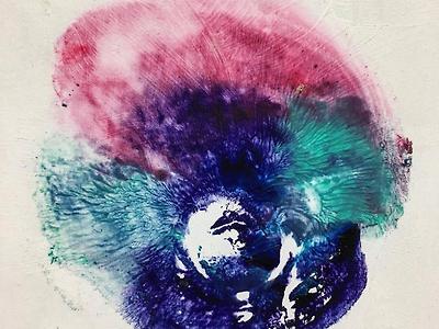 여성들의 젖꼭지로 그리는 그림