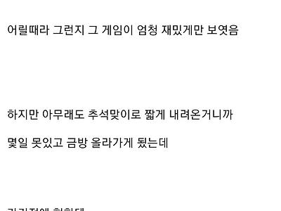 어릴때 사촌형 집에서 플레이했던 "가짜 바람의 나라"