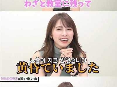 일본 아이돌의 시청자 사연 읽기.jpg