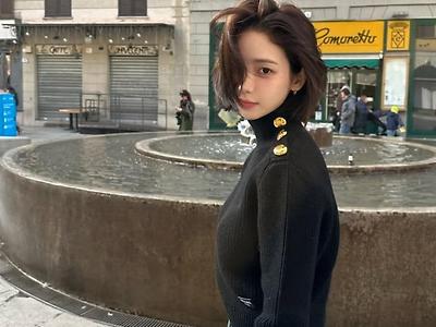 밀라노 여신 단발 카리나 ㄷㄷㄷ