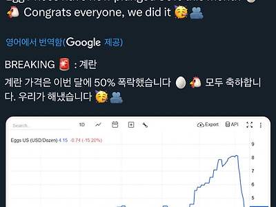 미국계란 정상화