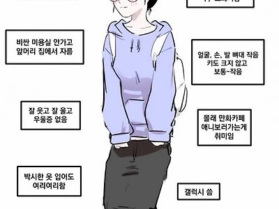 가짜 너드녀와 진짜 너드녀
