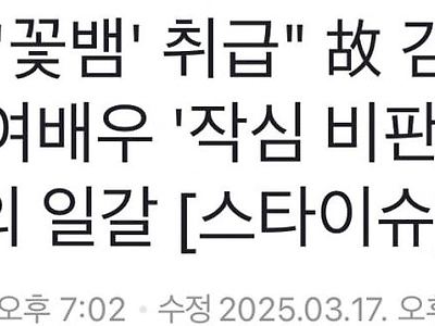 故 김새론 악플, 여배우 '작심 비판' 터졌다..이엘의 일갈 