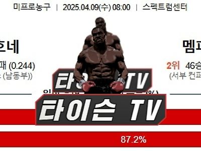 4월 9일 [NBA] 미국프로농구 해외농구 스포츠분석
