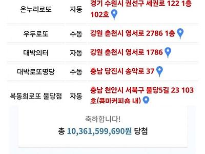 로또 명당 복사 중이라는 용산 근황.JPG