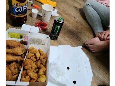 옳게된 치킨 후기