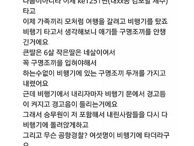 공항 경찰에 잡힌 7년차 맘ㅉㅉ