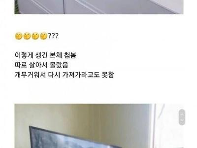 남동생에게 넘겨받은 컴퓨터가 부담스러운 누나