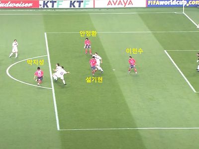 2002 월드컵 한국 vs 터키 경기에서 누가 오프사이드 걸린지도 모르는 신문선 해설