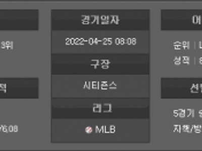 4월25일 MLB 필라델피아 : 밀워키