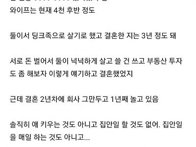 딩크부부 최후