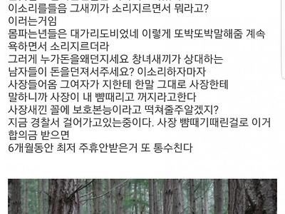 업소녀와 싸운 디씨인