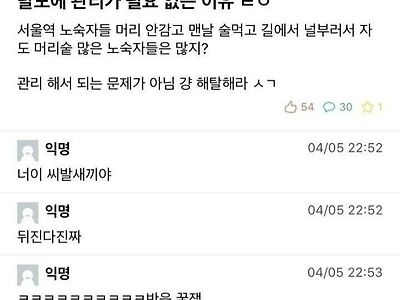 탈모에는 관리가 필요없는 이유