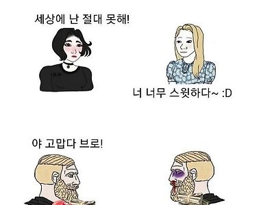 너네들은 10억 준다면 친구 때릴 수 있음?