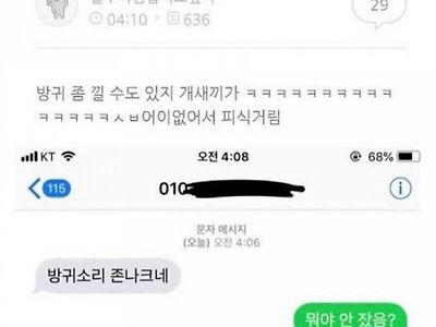 남매의 문자