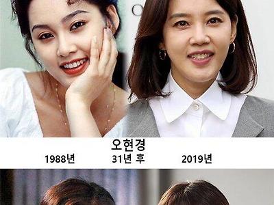 풋풋했던 중년배우들의 과거 모습.jpg
