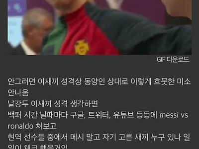 호날두가 경기전 손흥민에게 따듯했던 이유.jpg