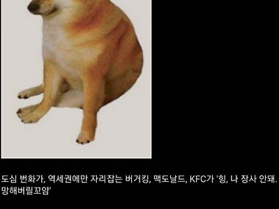 롯데리아 관련 모두가 인정하는 장점