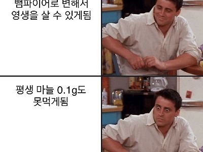 한국인들:난 죽음을 택하겠다!