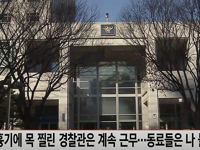 "흉기에 목 찔린 경찰, 계속 일했다…퇴근하고서야 수술"