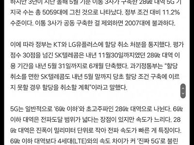 세계최초 5G 국가 근황