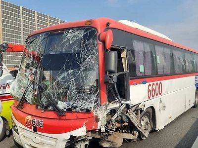 포텐간 6600번 버스 보복운전 사고난 이유
