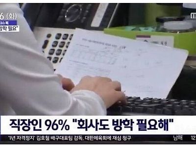 민주주의를 모르는 한국 사회.