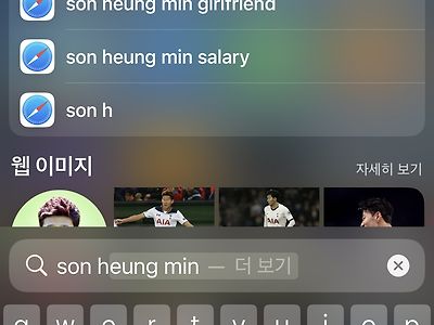 아이폰에서 손흥민을 검색하면?.jpg