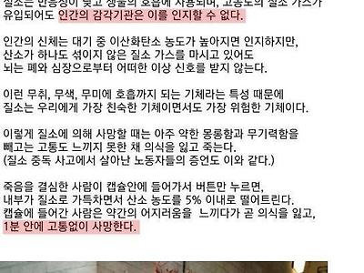 딱 1분이면 사람을 고통없이 죽게 만들어준다는 기계