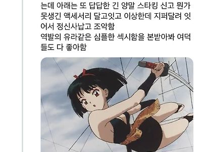섹스어필을 까는 트위터리안