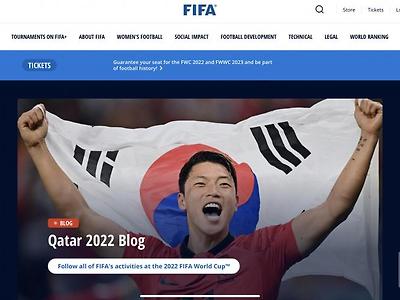 FIFA 홈페이지 현 상황..