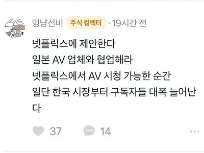 넷플릭스가 떡락한 주가 다시 회복하는 유일한 길