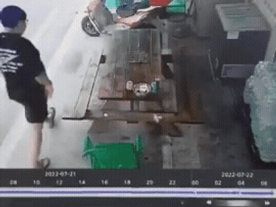 편의점 야외 테이블 대참사