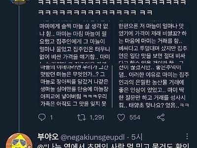 어머니들의 은밀한 거래