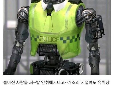 경찰로봇 상용화가 빨리 되었으면 하는 사람