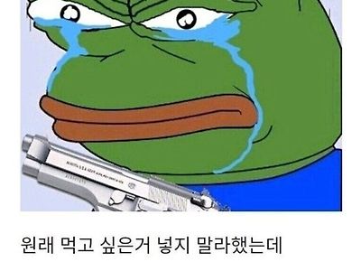 초딩때 급식건의한게 뽑힌썰