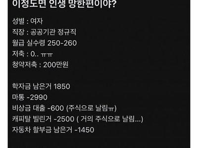 빚더미 쌓인 공기업 정규직녀