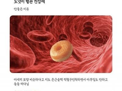 도넛이 혈관에 안좋은 이유