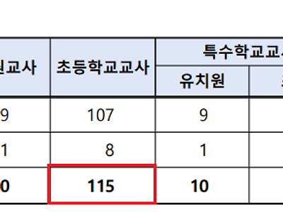 서울 초등교사 선발인원 반토막남