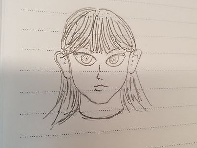 뉴진스 해린 그려봄