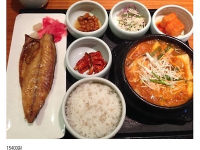 인천공항 김치찌개 정식