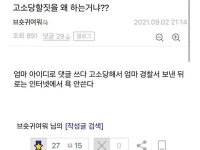 대체 고소당할짓을 왜 하는거냐?