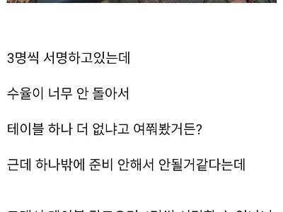 국회 서명장 현재 상황