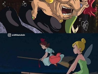 지브리에 디즈니 끼얹기