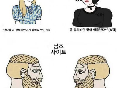 여초 기만자 vs 남초 기만자