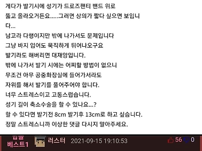 21cm 여서 스트레스인 고딩