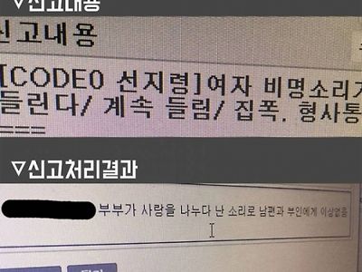 계속 된 여자 비명소리의 진실