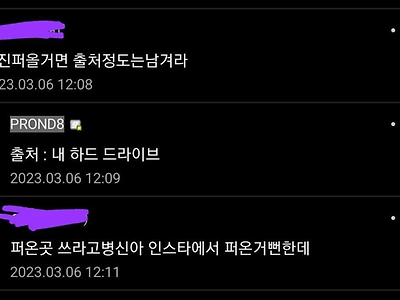 “출처정도는 남겨라 병신아”