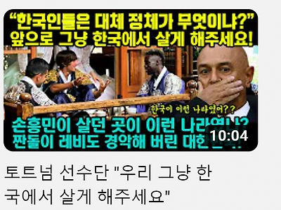 토트넘 선수들 근황